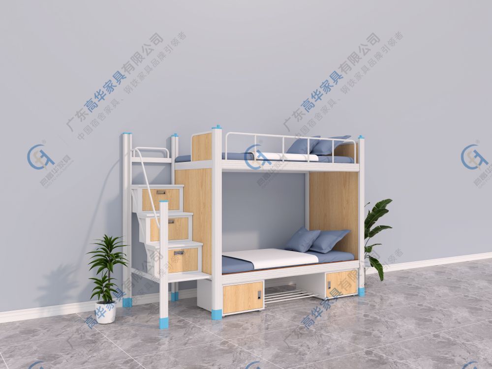 单体侧梯上下床